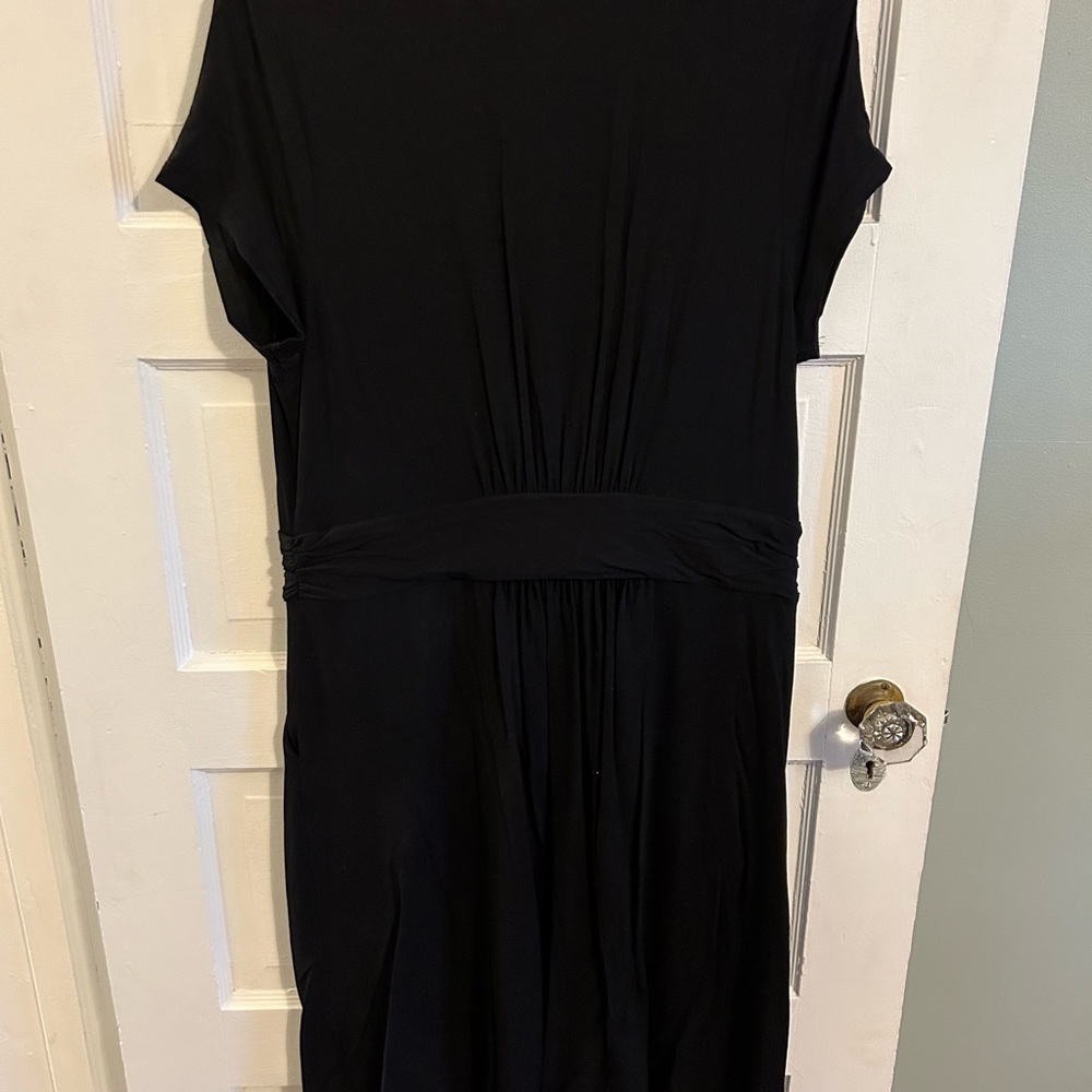Boden Amelie Dress in Black, size 12